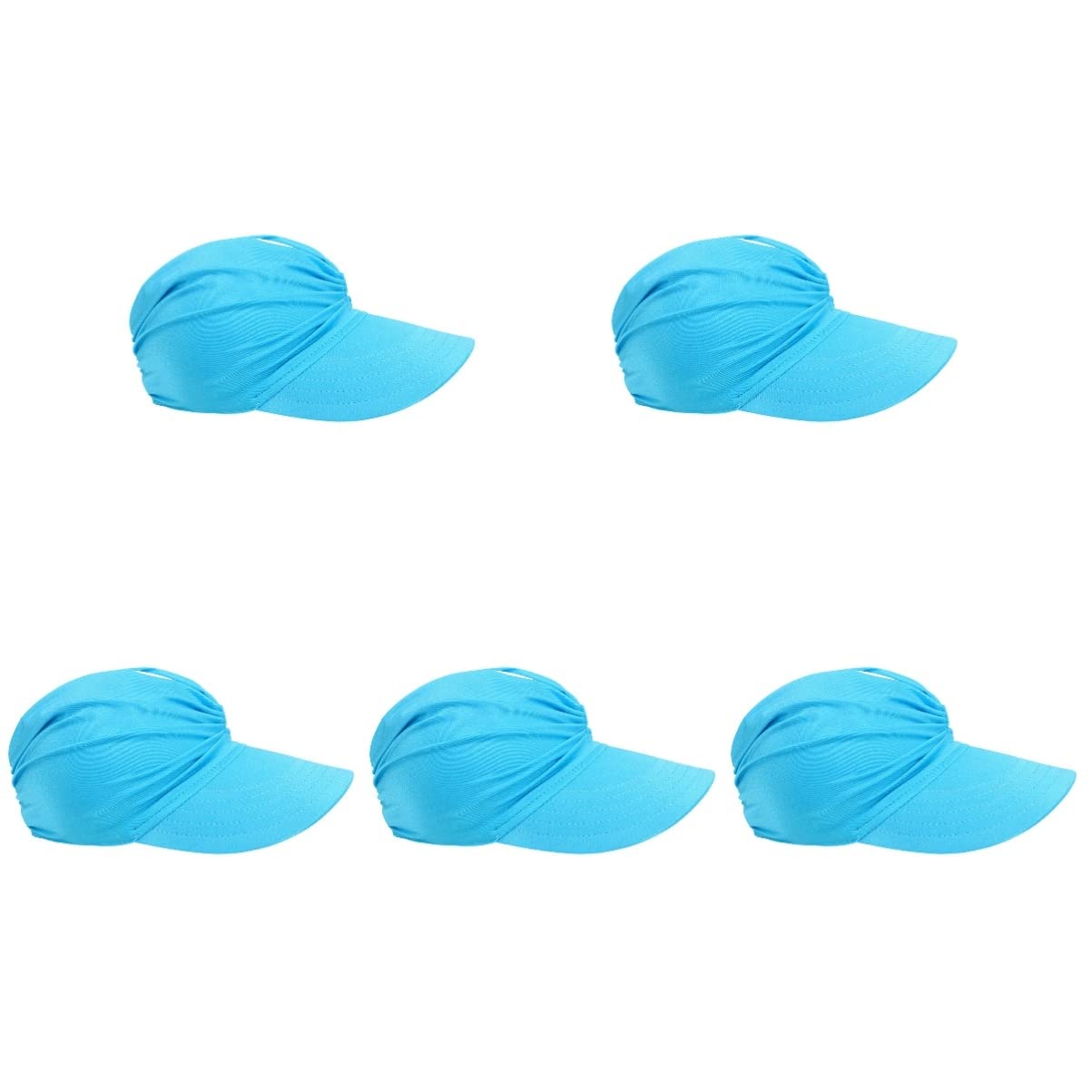 PACKOVE 5piezas Sombrero De Sol Infantil Protección UV para Playa y Actividades Al Aire Gorro Transpirable para Niño Niña Lago