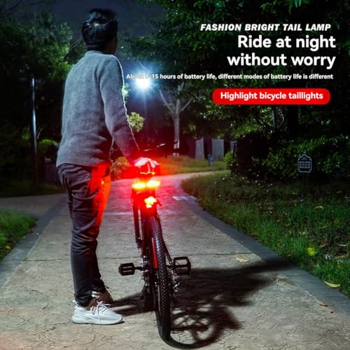 Feu de vélo intelligent à télécommande pour vos trajets de nuit en ville