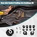 GXARTS 14 Pcs Rear Axle Control Trailing Arm Bushings Kit 52373S9A000 52364S5A004 52395S5A004 52365S6M004 Compatible with Honda CR-V CRV 2002-2006