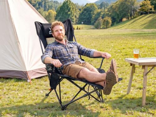 Silla de Camping Reclinable HASIKA con Reposapiés miniatura 5