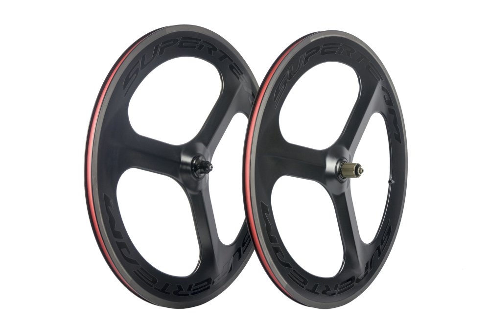 Amazon | Superteam 70mm カーボン 3本スポークホイールセット