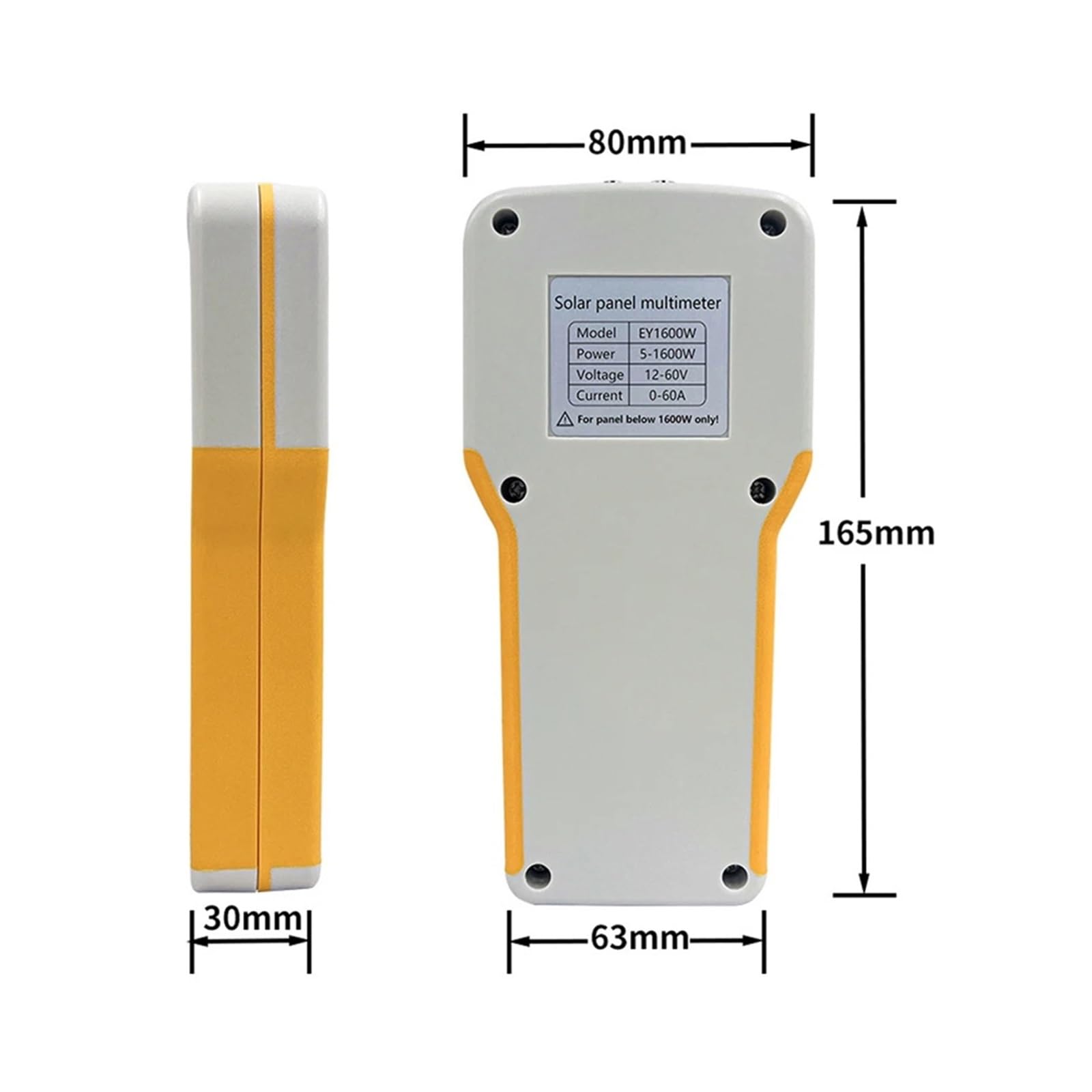 EL400B Panel fotowoltaiczny Multimetr Panel słoneczny MPPT Tester Napięcie prądu Miernik testowy mocy Multimetr