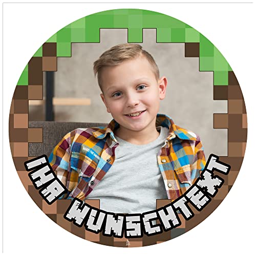 J&M DECO Personalisiert Tortenaufleger PREMIUM Gamer Zocken Video...