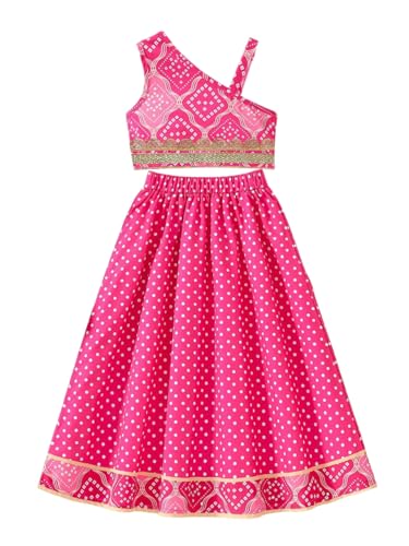 Image of Tasas Girls Floral Anarkali Kurta|Ethnic Wear for Girls|Traditional Girls Ethnic Wear|