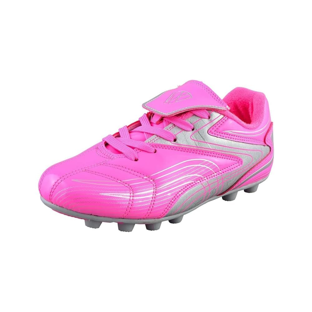 VIZARI Striker FG Buty piłkarskie dla chłopców i dziewcząt, trwałe, z gumową podeszwą, wygodne, młodzieżowe buty piłkarskie
