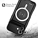 Battery Case for iPhone 16, Upgraded 10000mAh Battery Pack Rechargeable Charger Case Support Carplay with Wireless Charging Compatible for iPhone 16 (6.1 inch) External Battery Charging Case (Black)