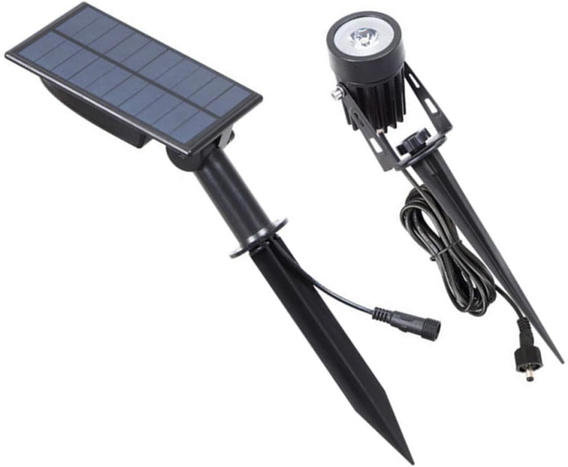 1Set LED Solar Lawn Lamp Outdoor Landscape Light Warm Light Ground Plug Light for Garden Walkway Decoration Durable Design