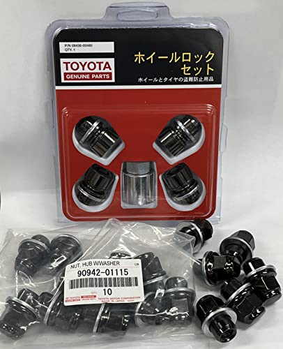 TOYOTA ホイールロックセット 4個　アオハル TOYOTA ホイールロックセット 4個 アオハル TOYOTA ホイールロック