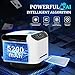 Automatic Card Shuffler And Dealer Support 12 Players,4 Remote Controller, One Click Selection of Game or Customization,360°/180° Deal, Adjustable Dealer Distance,for Poker,UNO,Phase 10,Skip-Bo,Rummy