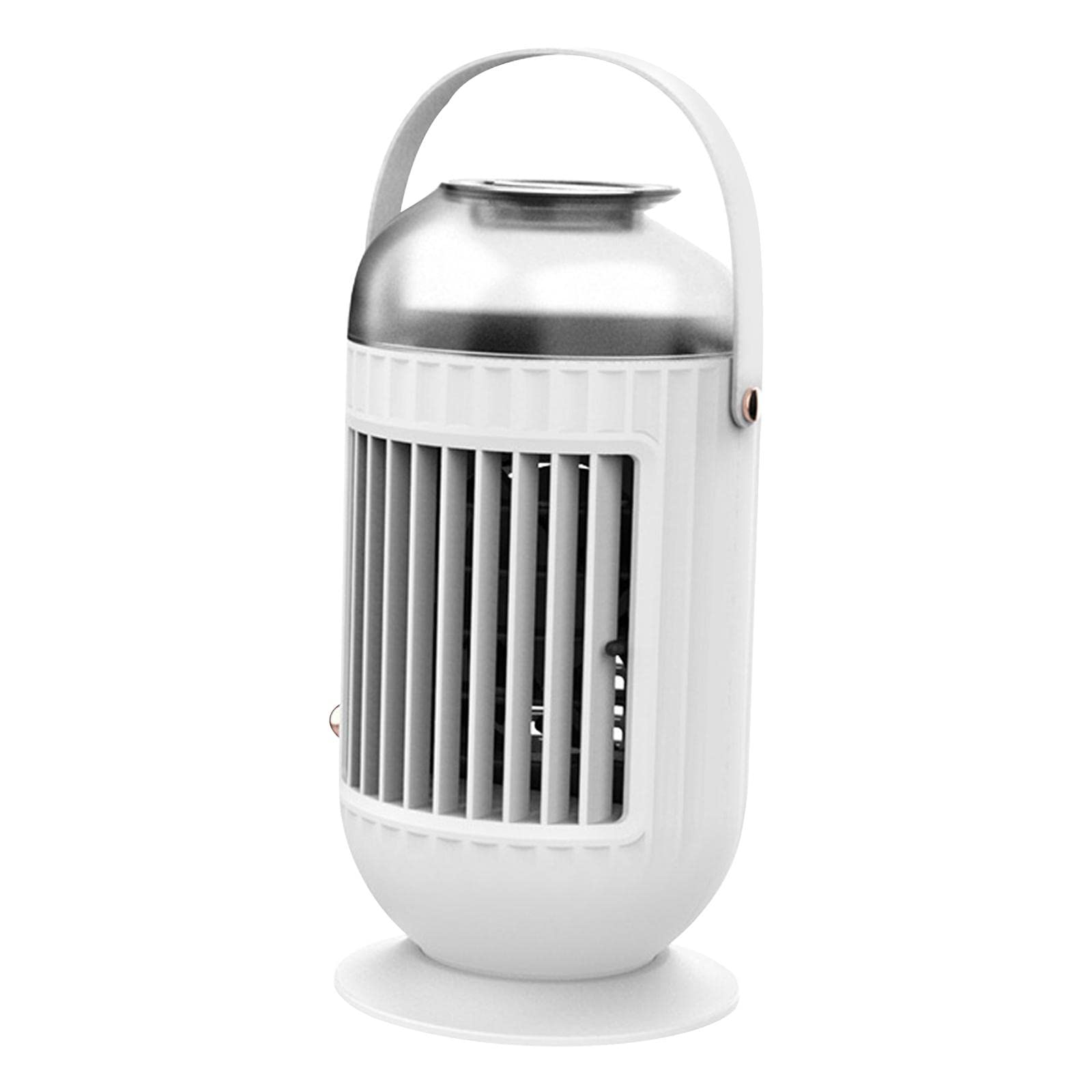 Mini Air Conditioner Cooling Fan Personal Air Cooler White NO Remote-image-18