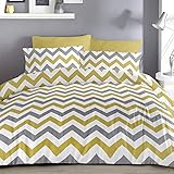 La ropa de cama Chevron de Fusion presenta un sencillo diseño en zigzag disponible en una variedad de colores contemporáneos que se adaptan a todas las habitaciones modernas.
