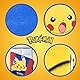Pokémon Decke, Design: Pikachu, Decke für Sofa, Bett, Fleecedecke, weich und warm, Geschenk für Kinder und Jugendliche, 100 x 150 cm