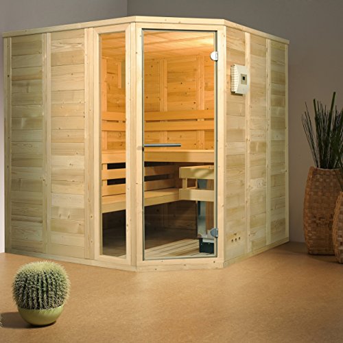 Infraworld Sauna Classico Massivholzsauna Größe 180×150 cm 391006