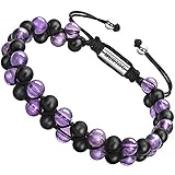 Regalos: embalaje con un bonito bolso de terciopelo y una tarjeta. Este pulsera hombre es maravilloso a transportar y super como un regalo, adecuado a todos los grupos de edad. Regalo perfecto para el pequeño amigo, marido o amigo masculino el día de Navidad, cumpleaños, San Valentín, el día de día de acción de gracias.Hay cuatro géneros de diseños para esta correa de hombre, y puede adquirir dos de ellos como pulseras COUPLES para dar a tus familiares y amigos.