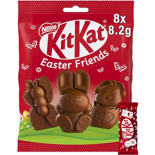 NESTLÉ KITKAT figuritas de chocolate con leche Pascua 15x65g