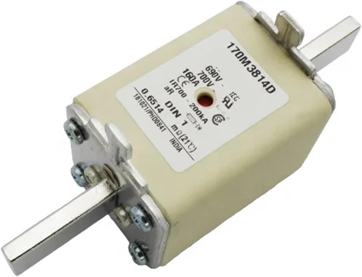 1pcs Solder in Fuse Elevator Parts Fuse Link 160A 690V 170M3814D Electronic Components Supplies