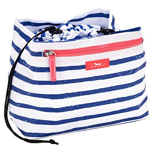 SCOUT Glam Squad Makeup Bag, Water-Resistant Makeup Pouch and Toiletry Bag for Women