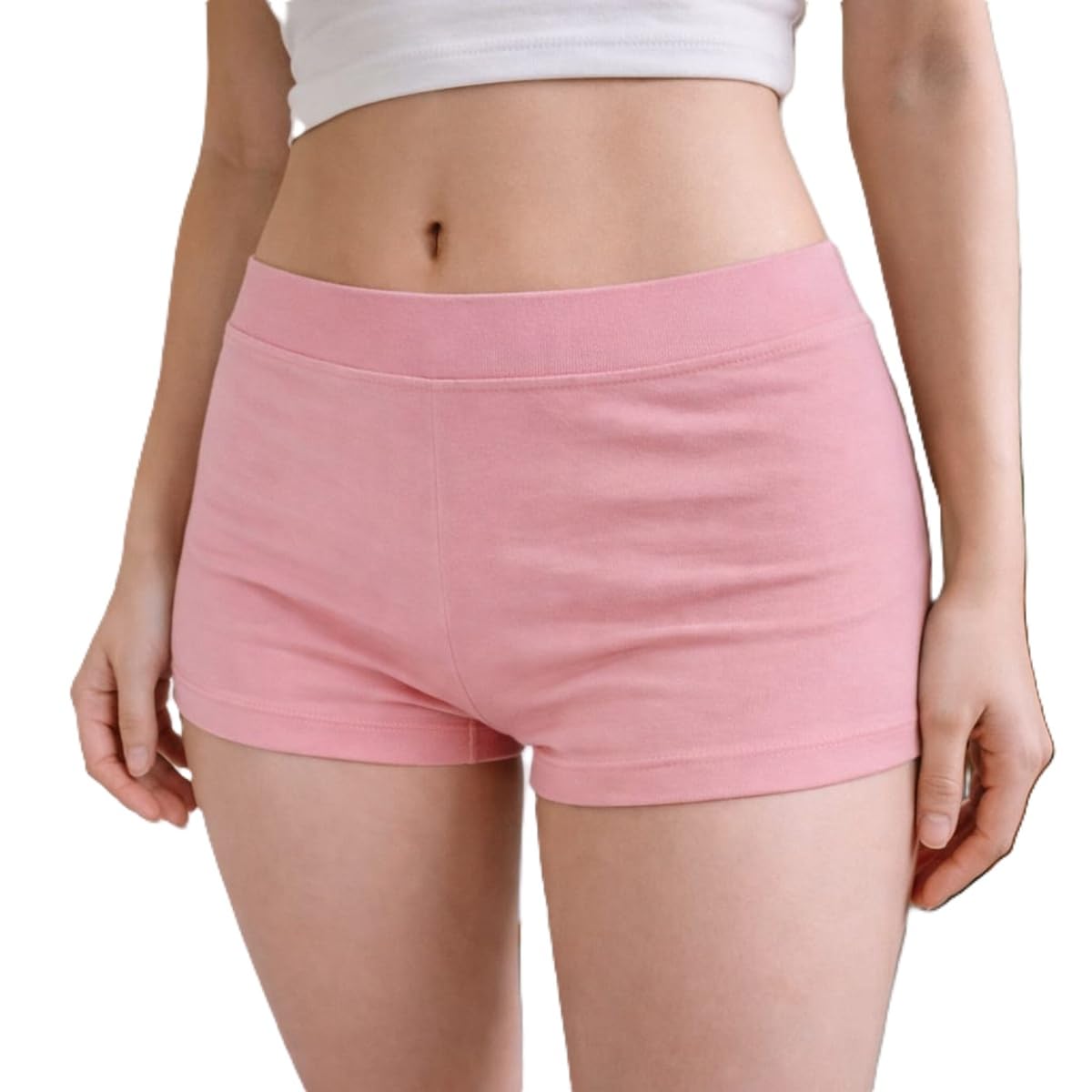 AG Creation Women’s Cotton Boyshort Panty | Soft Stretchable Mid Rise Shorts Style Underwear | Comfortable Breathable Innerwear for Women-image-47