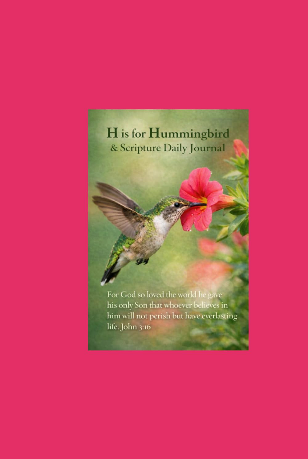H is for Hummingbird & Scripture Daily Journal