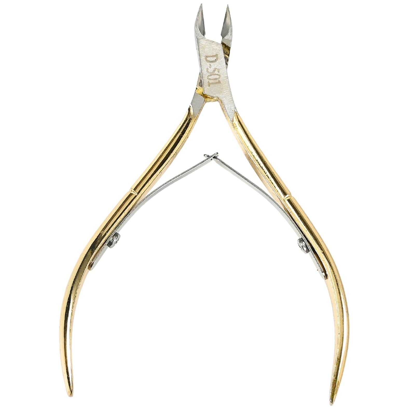Wwyyzayc Color2 Professional Cuticle Cutter Nail Nippers Scissors Manicure Pusher Pedicure Tong Dead Skin Remover Regrowth Tool(Color2)