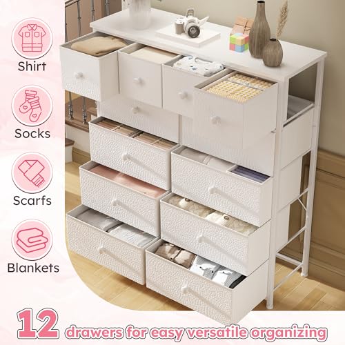 Luxury Bedroom Dresser with Mirror