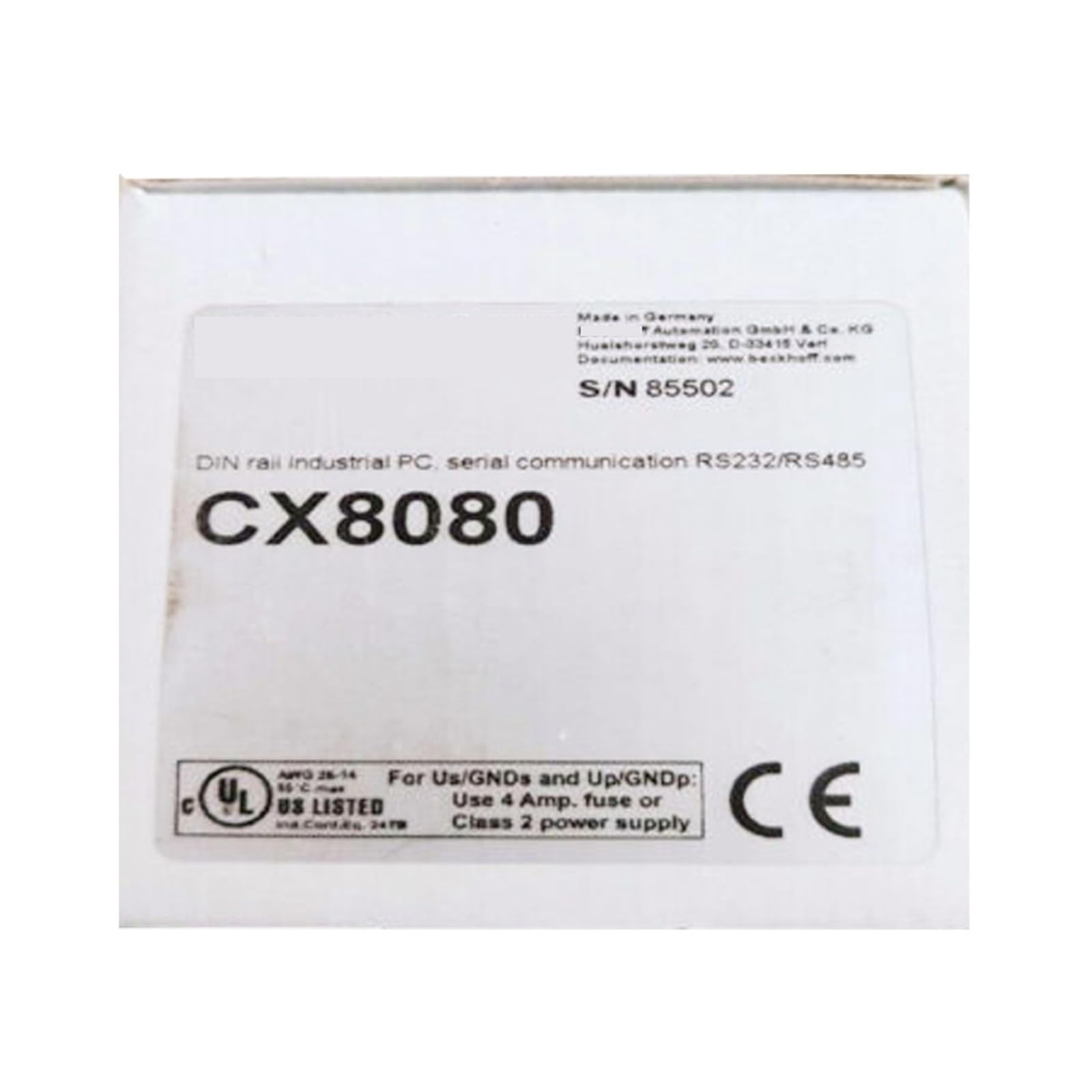 CX8080 Embedded PLC Module