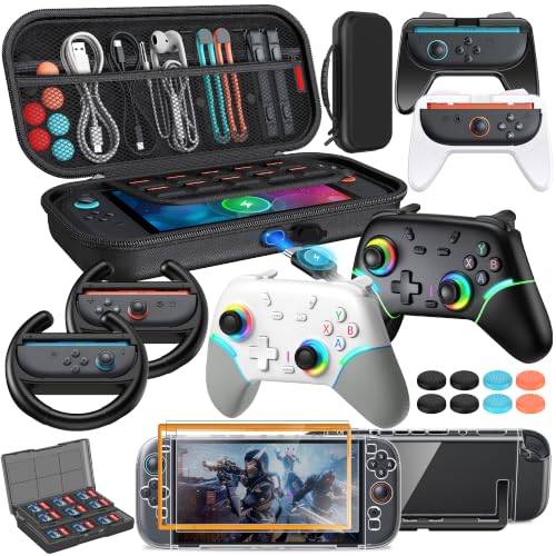 Image of FYOUNG Switch 2 Accessories with Pro Style Controller,Bundle for Nintendo 2