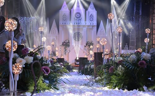 Máquina de nieve con control remoto, efecto escénico para fiestas, bodas y eventos navideños, 1500 W miniatura 4