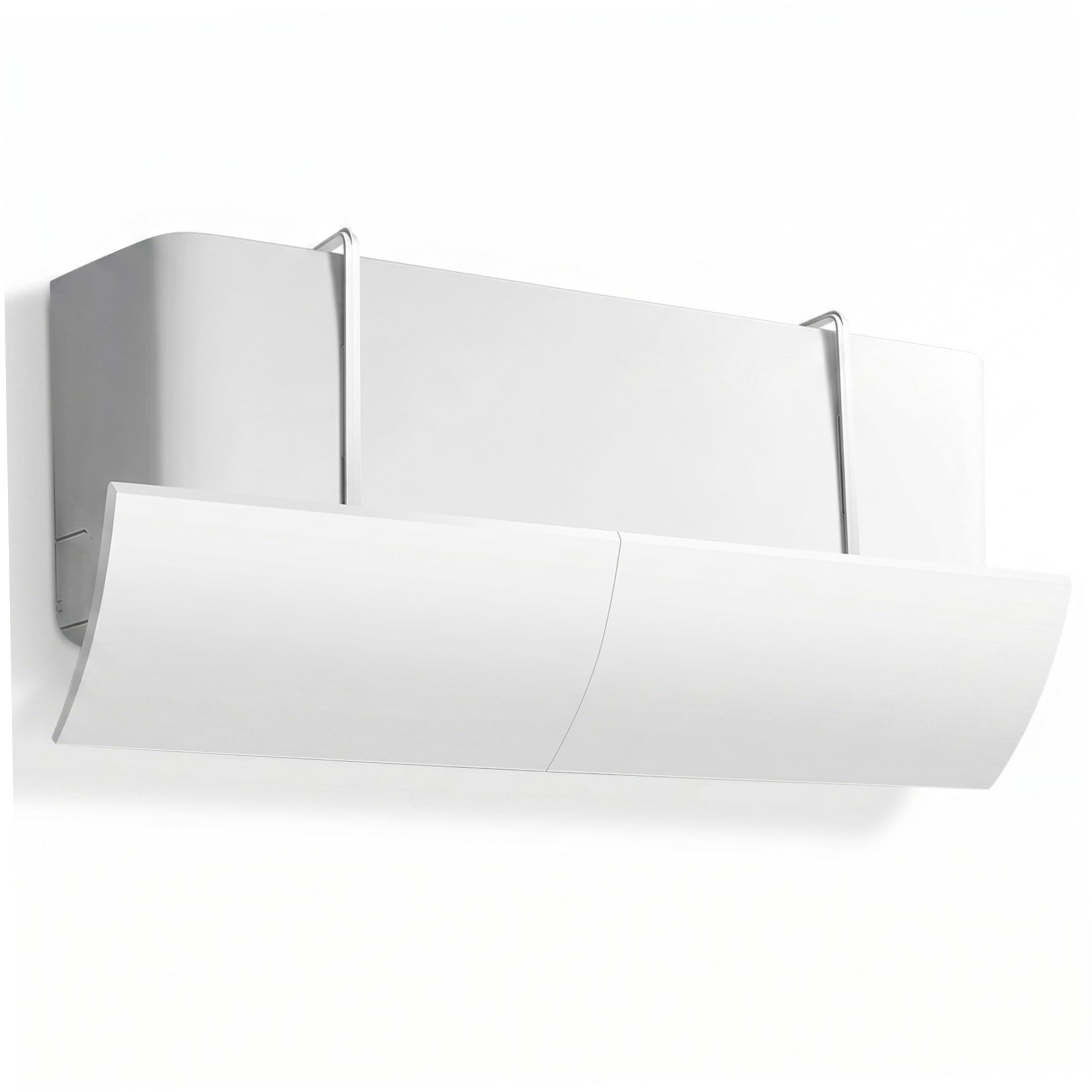 Ngbbby Air Conditioner Deflector, Ac Vent Deflector, Retractable AC Air, White, 22.83-37.80inch