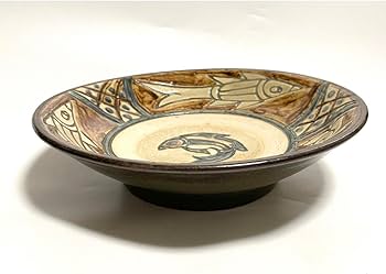 金城次郎　壺屋焼　大皿 壺屋焼 人間国宝 金城次郎作 海老魚文壷 – 生活民芸 なかむた