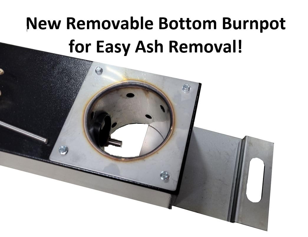 Pellet Pro Elite 12-inch Pellet Grill Hopper Assembly|PID Temperature Control for Precise Grilling|35 Pound Hopper Capacity with Easy Ash Cleanout|Premium Components for Enhanced Performance