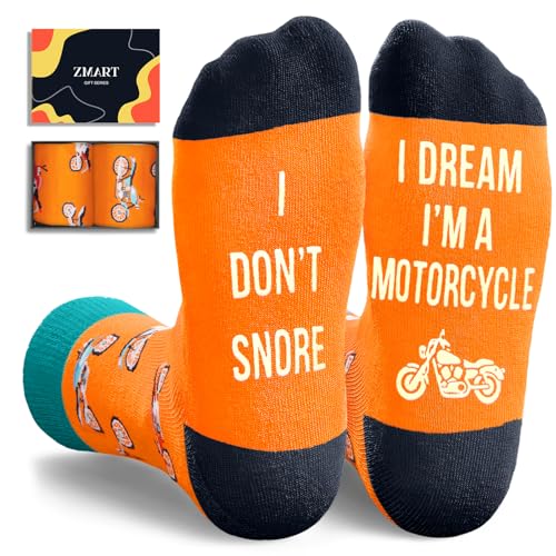 Zmart Motorcycle Gifts for Men Women - Dirt Bike Socks
