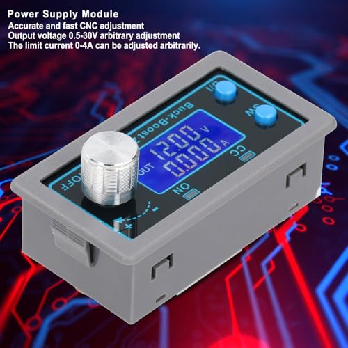 Image of ZK-4KX Boost Power Supply Module Programmable DC Adjustable Voltage /Current 0.5-30V /0-4A with LCD Display for DIY Electronics