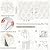 Modern Peel and Stick Wallpaper 17.3''×78.8'' Self Adhesive Wallpaper Boho Contact Paper Beige and White Geometric Wall Paper Removable Decorative Wallpapers for Bedroom Bathroom Cabinets Decor Vinyl