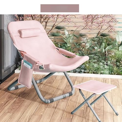 Uhetoice リクライニングチェア 一人掛けチェア リクライニングチェア 折りたたみ式 くつろぐ 横になる 3段階調節 折りたたみ可能 オットマン付き フットレスト付き 安定感 ポータブル シンプル アウトドア 室内 キャンプ リビング ベランダ OB