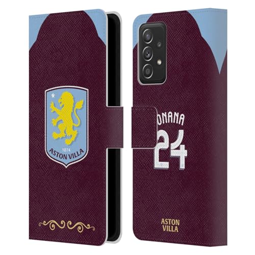 Étui Aston Villa Amadou Onana évite les rayures sur écran Galaxy A52s
