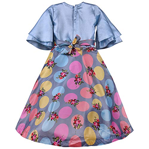 Image of Wish Karo Girls Long Dress Gown for Girls-(LF201)