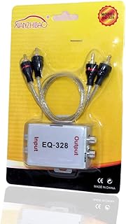 WINCA New MMATS amp noise filter for Car Amplifier Amp Audio input RCA plug MMATS EQ-328 will eliminate the high pitch wine sound that you hear in your car audio system amplifier system.