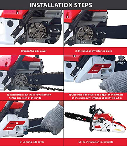 IBELL 2058CS 20" 58CC Petrol Chain Saw - Image 6