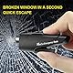 Honsheng Car Emergency Window Glass Breaker and Seatbelt Cutter Rescue Me Safety Hammer Keychain Vehicle Car Escape Rescue Punch Tool Window Breaker for Underwater and Land,Pack of 2