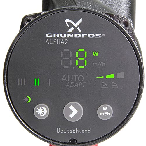 Grundfos Pompa di circolazione ad alta efficienza Alpha2 25-60 N 180 mm