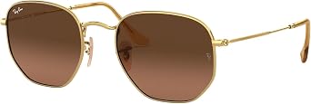 Ray-Ban RB3548N Hexagonal Flat Lens Hexagonal Sunglasses