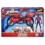 Marvel Spiderman-E0593 Moto Arácnida 3 en 1, Color Negro, Azul, Rojo (Hasbro E0593EU4)