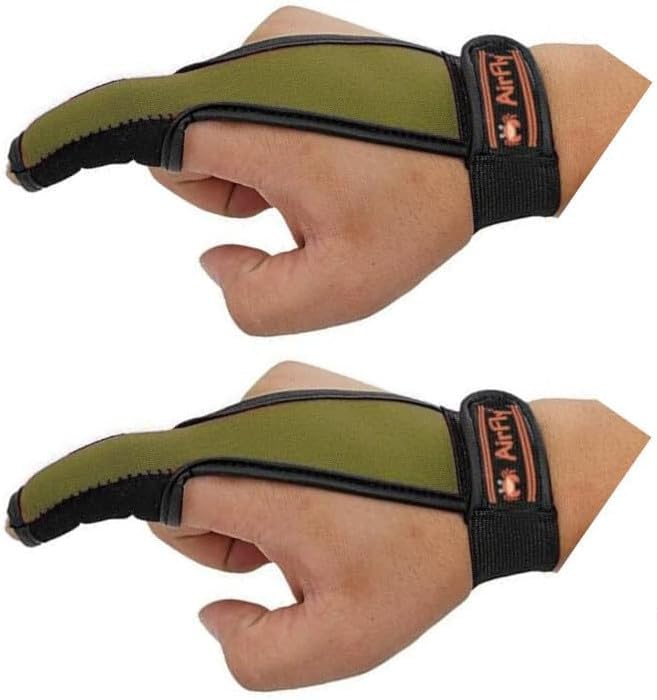 AirFly Anti-Slip Glove for Surf Fishing, Casting Glove with Finger...
