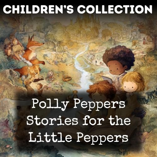 Polly Peppers Stories for the Little Peppers Podcast Por Margaret Sidney arte de portada