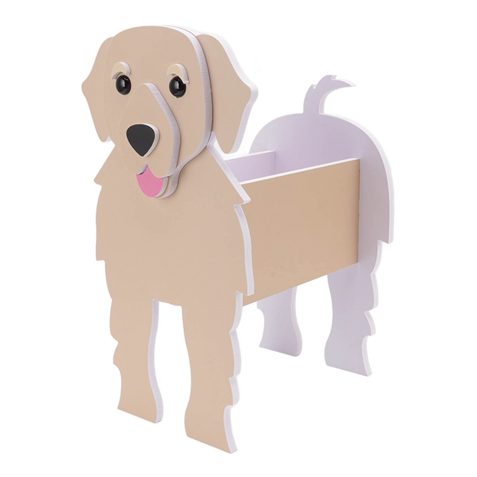 Jardinière pour chien en PVC robuste - Décoration originale de terrasse