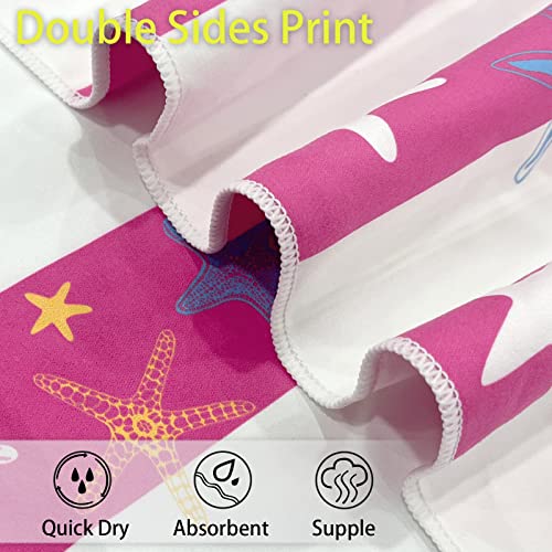 Microfiber-Beach-Towel-30x60-Quick-Dry-Beach-Towels-with-Bag-Ultra-AbsorbentSand-Free-Towels-for-AdultKids100-Recycled-Lightweight-Compact-TravelSportsPool-Towels 51jTqcG145L