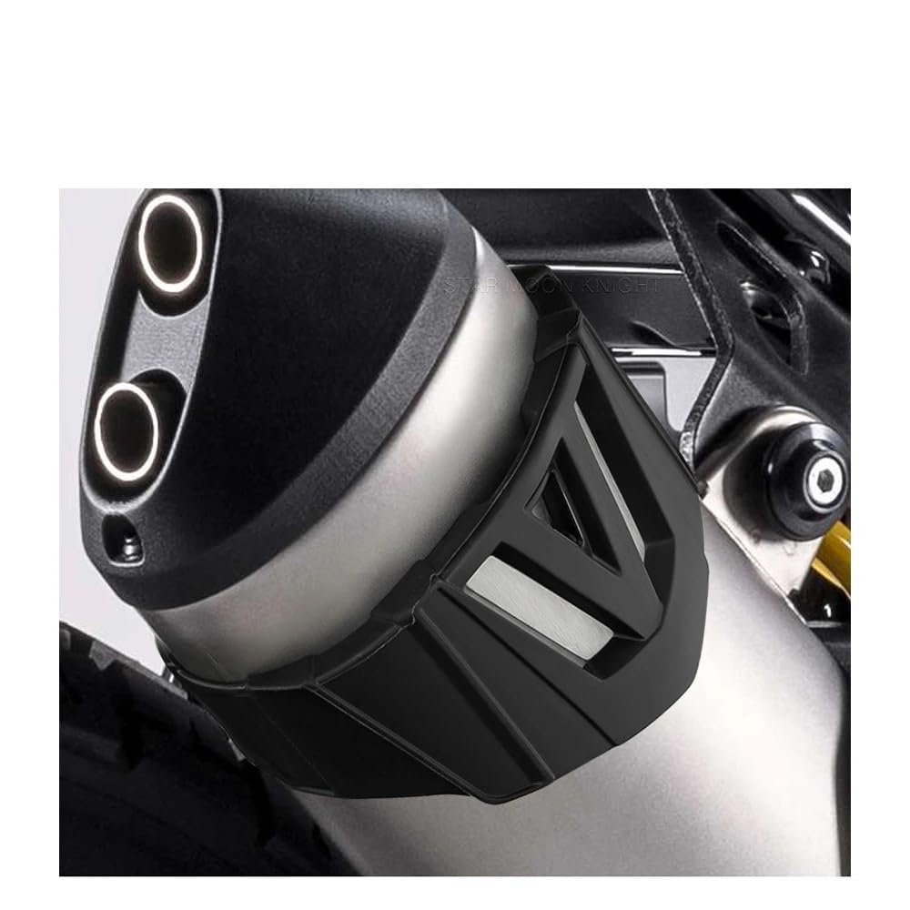 Deflectores Calor Escape para D&ucati Desert X Desert X 2022 2023-cubierta Protectora De Silenciador De Motocicleta Protector De Escape Accesorios