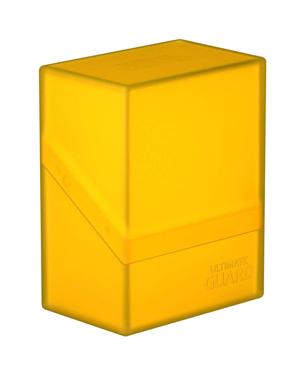 Ultimate Guard Boulder Deck Case 60+ Standard Size Amber