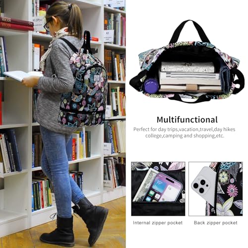 Image of Kamo Drawstring Backpack Bag - Sport Swimming Yoga Backpack with Shoe Compartment, Two Water Bottle Holder for Men Women Large String Backpack Athletic Sackpack for Travel